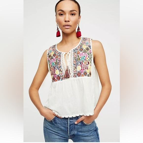 Free People Lohri Top Size Large NWT - Picture 1 of 9